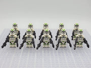 zavicos 11Pcs 401st troopers  Modified minifigure Building Blocks   Custom Brick Design  Action figure
