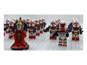 zavicos 13pcs to 25pcs Action Figure Minifigure Building Blocks Custom Brick Design 501st Legion Clone Trooper  Modified