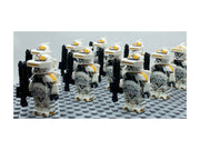 zavicos 9Pcs Modified minifigure Building Blocks  Custom Brick Design