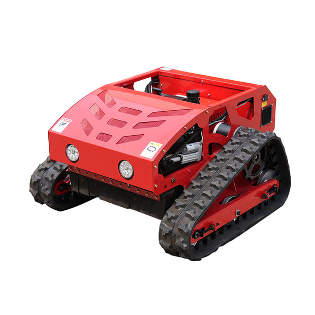 21" Hybrid Lawn Mower, Remote Controlled Mower with 0.4" to 5" Adjustable Cutting Height, Zero Turn Grass Mower for 45° Slope, All Terrain Grass Cutter Yard Mower with Rechargeable Battery