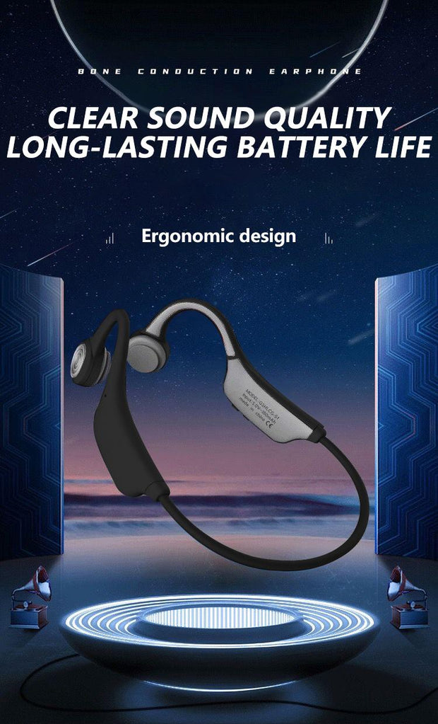 Digital Channel Bone Conduction Headphones Hearing Aids Sound transmission Open Ear Bluetooth Audio Amplifier