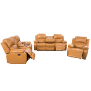 Zavicos  Luxury Recliner Sofa Living Room Set Leather Reclining Sofa and Loveseat Chair Sets Living Room Furniture Sets Recliner Couches for Living Room