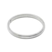 Elegant Stretch Coil Bracelet, Gold and Silver Plated, Flexible Spring Design, Fashion Jewelry for Women