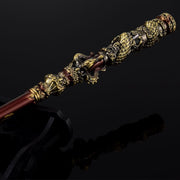 Black Myth: Sun Wukong Game Weapon Ruyi Golden Cudgel,Copper Cloud Rod Alloy and Weapons Furnishings,Pilgrimage to The West-Eripheral Game Model,Desk Decoration Pendant Gift