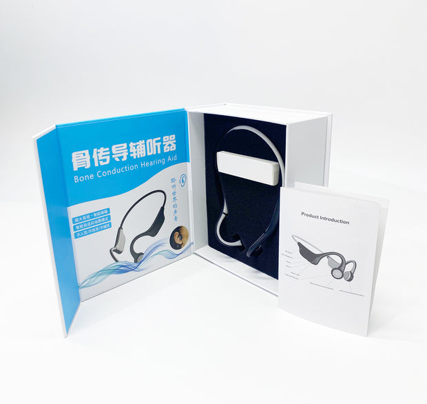 Bone Conduction Headphones Hearing Aids Digital channel sound transmission  Open Ear Bluetooth Audio Amplifier