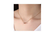 Stainless Steel Necklace Pendant for Women Pendant Necklace for Girlfriend