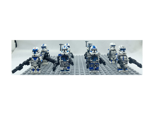 zavicos  Star Action Modified minifigure Building Blocks Custom Brick Design