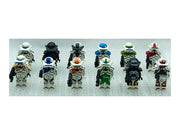 zavicos 8pcs to 25Pcs  Action Figure Modified Minifigure Building Blocks Custom Brick Design