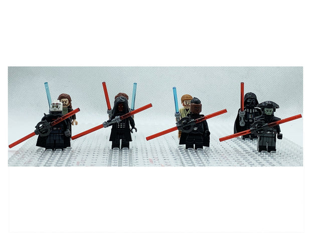 zavicos From 8Pcs Combine multiple variants  Star Action Modified minifigure Building Blocks