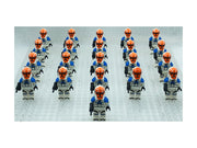 zavicos  21Pcs  Custom Brick  New Arrive  Star Action Modified minifigure Building Blocks