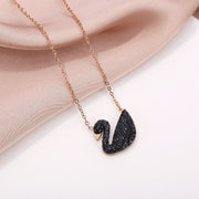 Pendant for Women Swan Pendant   Stainless Steel Necklace