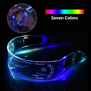 LED Glasses Light Up Glasses   Costume Party Merry Christmas  Gifts Popular Fashion DJ SunGlasses
